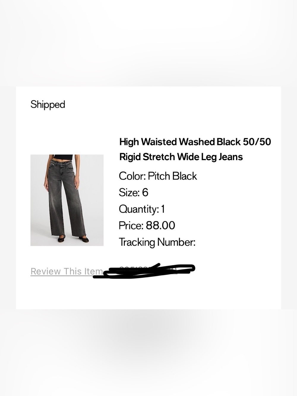 Express High-Waisted Washed Black Wide Leg Jeans